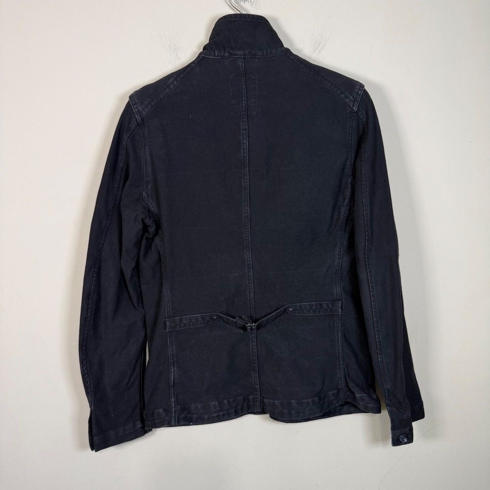 G-STAR RAW A Crotch Sweat 3D Crop Slim Fit Black Blazer Men Large - Picture 2 of 11